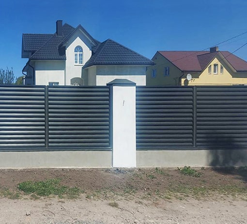 Заборы жалюзи Хайтек